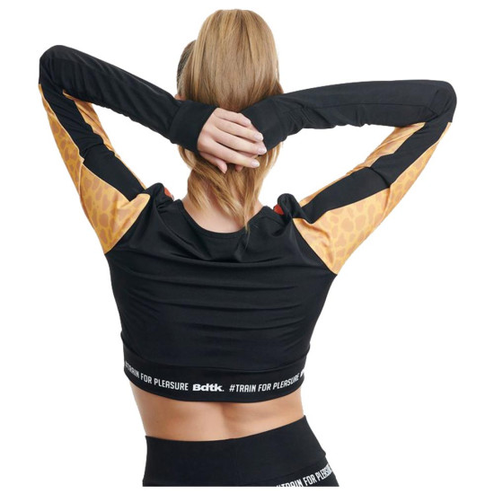 Bodytalk Γυναικεία μακρυμάνικη μπλούζα Crop